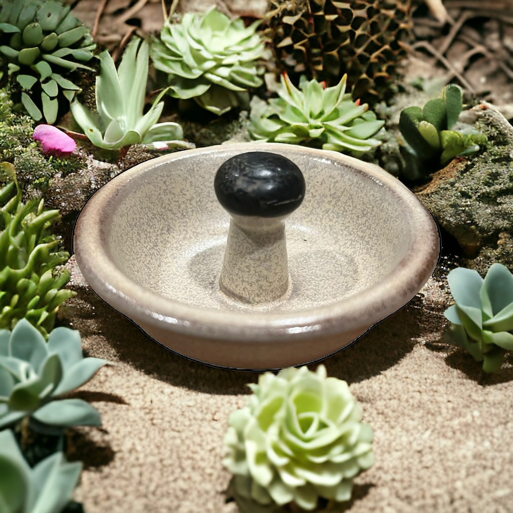Handmade Ring Dish Ivory/ Bone, Neutral Colors, Earthy, Organic 3”